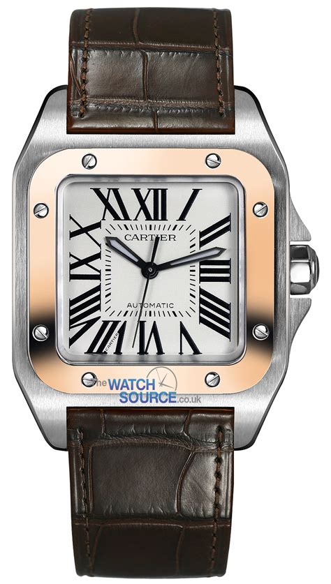 cartier santos 100 price uk